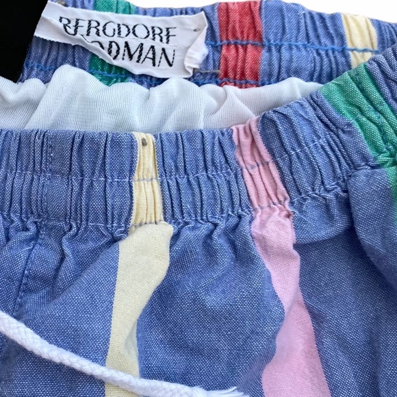 Vtg Bergdorf Goodman Swimming Trunks LG - Picture 7 of 11